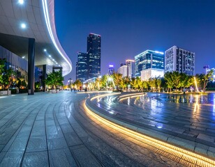 Obraz premium Modern & Vibrant Korea: Trendy Cityscapes and K-Culture Vibes