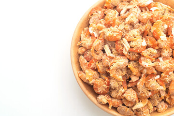 dried shrimps or dried salted prawn