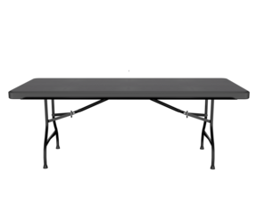 3d rendering folding table black