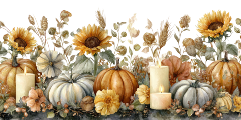 Autumnal Harvest Border (1)