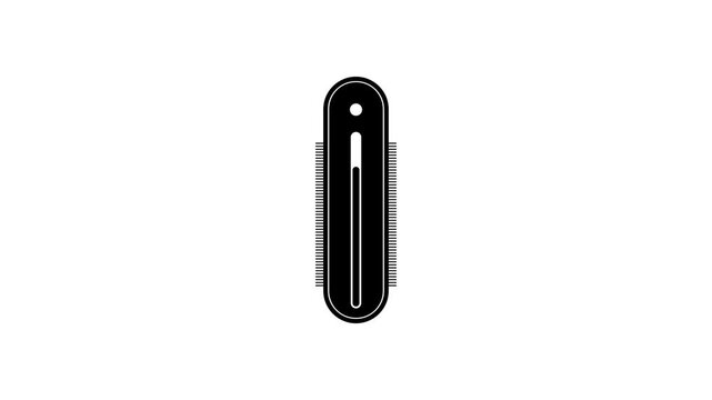 Loading Progress Bar Icon Animation &ndash; Seamless 4K Stock Video of Download, Upload, Buffering, Data Transfer, Waiting and Digital Process UI/UX.