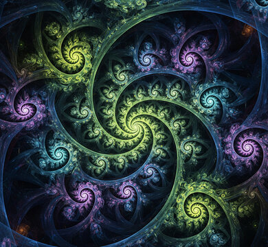Fractales neuronales de perception.