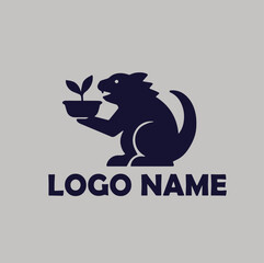 Food Restaurant Logo Modern, simple flat vector illustration Icon