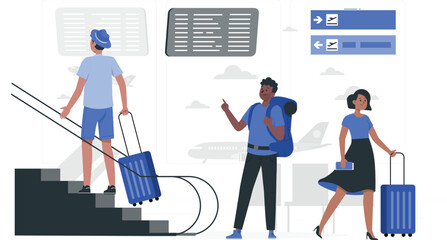 Airport terminal building design with rafiki theme