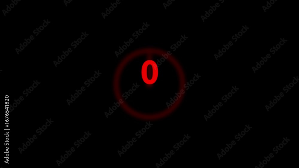 Aufkleber 40 days to go, 40 days count animation, motion graphics running numbers counting days, 40 days in a 