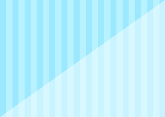 背景　ストライプと半分透かし　水色