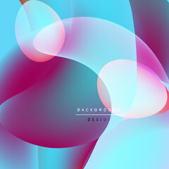 Abstract fluid shapes, vibrant colors blend. Soft gradients create dynamic background design. Modern aesthetic, smooth transitions visible.