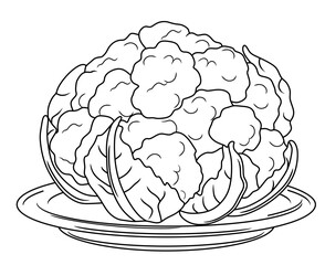 cauliflower on a plate