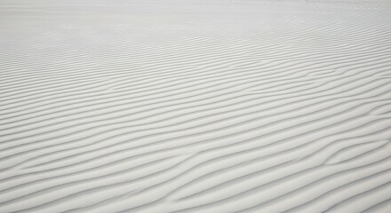 Obraz premium White Sands National Park: Rhythmic Dunescape with Subtle Shadow