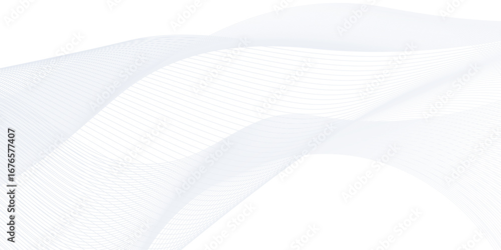 Aufkleber speed lines connection vector background. flowing futuristic dynamic motion technology. wave curve o