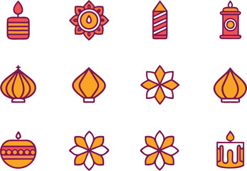 Diwali Festival Graphic Illustration. Diwali Lights Celebration Artwork. Indian Festival Diwali Design. Diwali Rangoli Graphic Illustration. Diwali Fireworks Celebration Artwork. Festive Diwali