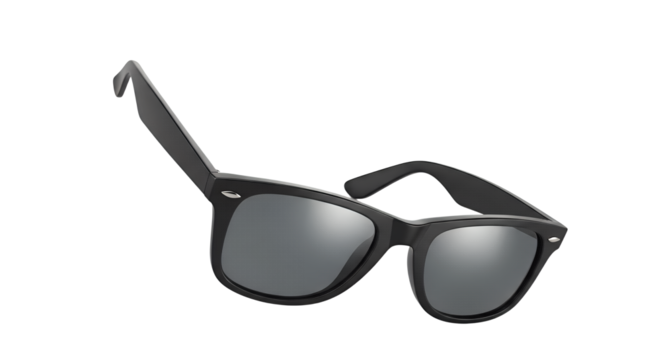 Classic Black Sunglasses Fashion Accessory