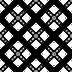  Abstract texture for cloth, fabric print, card, table furniture, banner, cover, invitation, decoration, wrapping.Seamless repeating pattern. Black and white color.Carpet pattern texture.