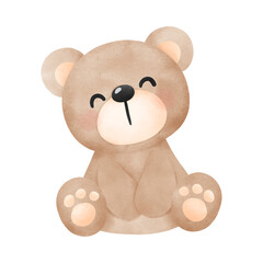 A smile teddy bear doll