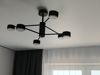 lamp on the ceiling