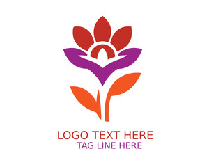 Flower Logo Design Vector