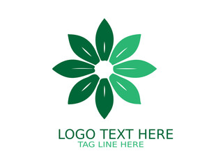 Flower Logo Design Vector