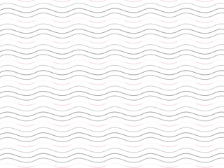 Delicate gray wavy lines on white — subtle, rhythmic, and abstract, evoking calmness, flow, or gentle motion in a minimalist, modern design style.