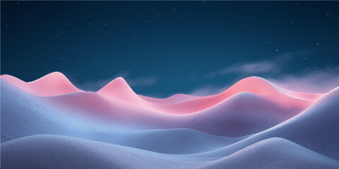 Abstract colorful background with wavy lines, stars, and hearts, a unique vector illustration design