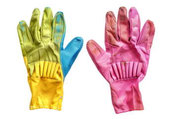 Colorful Dirty Work Gloves Gardening Tools