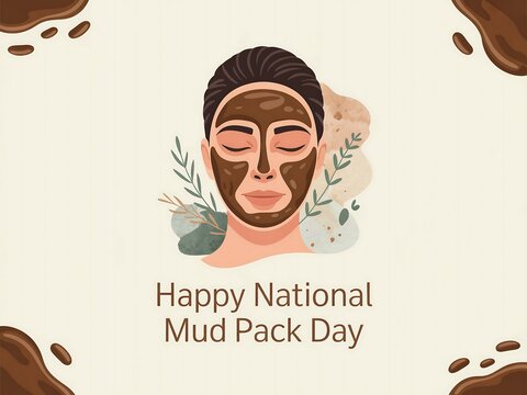 Celebrate national mud pack day with a relaxing skincare ritual and natural beauty