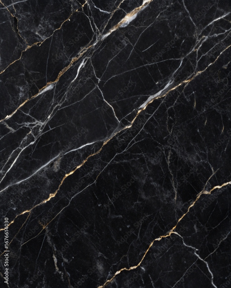 Poster black marble texture background with natural pattern can be used for creating surface effect to your