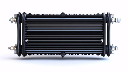 Fototapeta premium Vehicle Cooling Radiator System