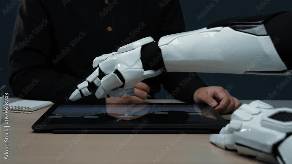 Poster ai-powered assistant supporting business consultants in evaluating market trends and refining strate