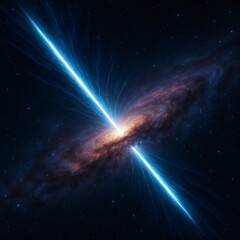 Intense Gamma Ray Burst Streaming Across the Universe with Powerful Cosmic Radiation