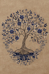 Celtic Tree of Life Mandala