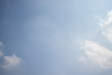 Clouds come in various shapes.