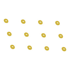 Simple abstract pop art explosion or dialogue cloud vector graphic. A minimalist light blue jagged shape element for messages or announcements