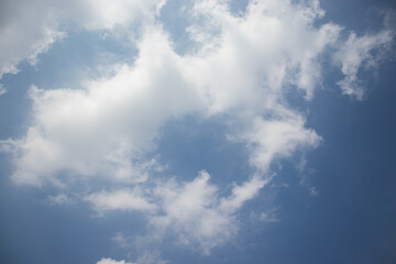 Clouds come in various shapes.