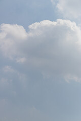 Clouds come in various shapes.