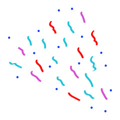 Simple abstract pop art explosion or dialogue cloud vector graphic. A minimalist light blue jagged shape element for messages or announcements