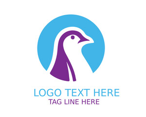 Fototapeta premium Quail Logo Design Vector
