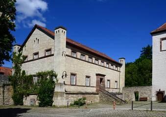 Historical Castle in the Town Bad Gandersheim, Lower Saxony