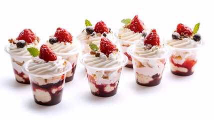 Plated Dessert Cups