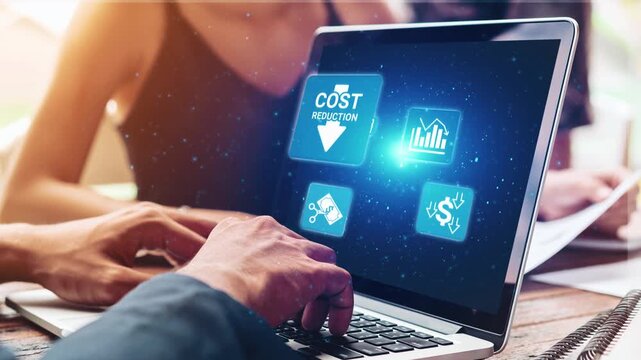 Cost reduction and cost saving through digital transformation, business cost optimization, operational cost reduction, financial savings, and resource efficiency strategies for business success. Spire