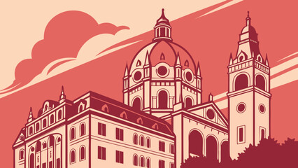 Obraz premium modern colorful textured background with abstract red background vector illustration.