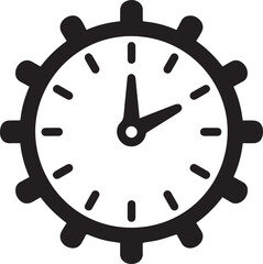 vector illustration of a stopwatch