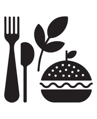 vector illustration of a restaurant menu