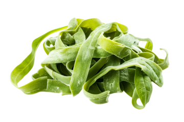 Green pasta pappardelle ribbons fresh food healthy eating