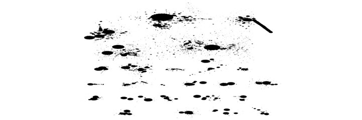 Beautiful Brushes vector collection. Grunge Elements - Brush strokes, ink paint brushes, grunge lines. Rectangle text box for social media and network.