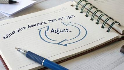 Conceptual note taking on adjusting strategies for continuous improvement