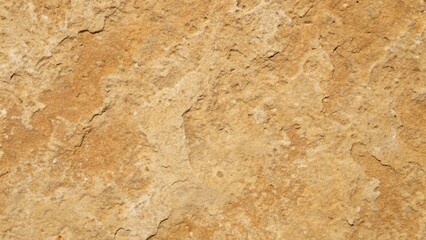 Obraz premium Closeup of a natural stone texture showing the rough surface, ideal for backgrounds, with a brown and yellow color palette, perfect for a rustic design