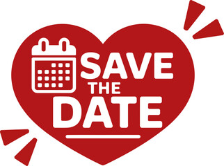 Save the date wedding invitation event announcement design