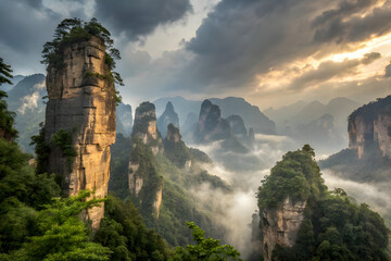 church in the mountains