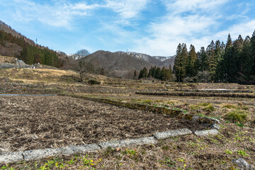 白馬村青鬼集落の棚田 © tetsusan