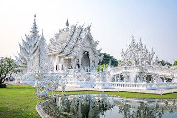 Wat Rong Khun, or the White Temple, is a Buddhist temple located in Chiang Rai, Thailand. The...